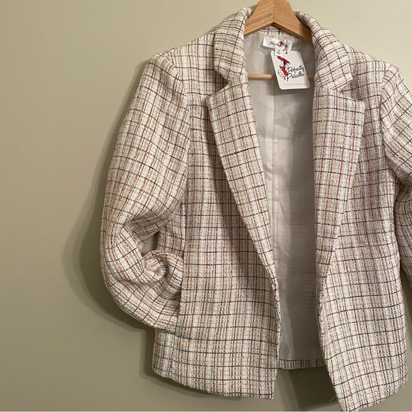 Perfectly Priscilla Crop open  front Jacket Size S - Picture 5 of 11